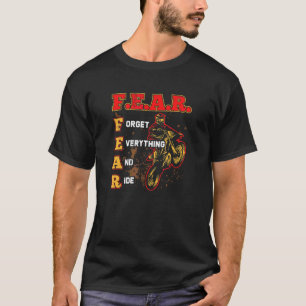 T-shirt Dirtbike Motocross Oubliez Tout Et Ride