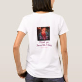 T-shirt Dirty 30 Anniversaire ajouter nom rose ajouter dat (Dos)