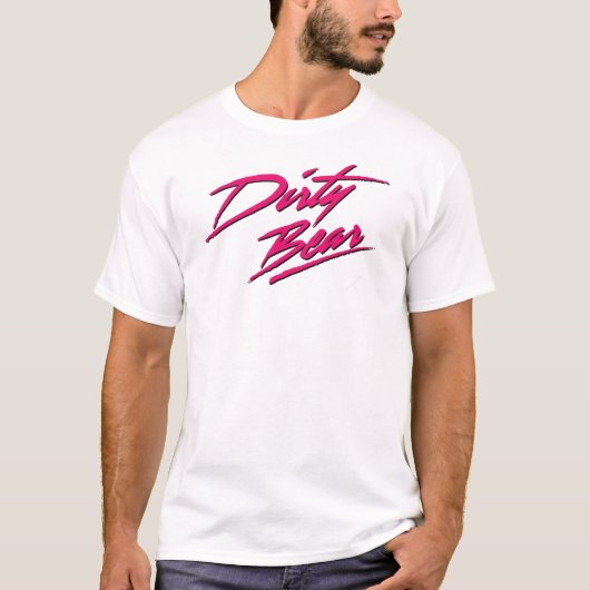 T-shirt dirty bear (Devant)