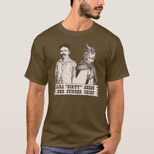 T-shirt Dirty Deeds & Der Dunder Chef (Devant)