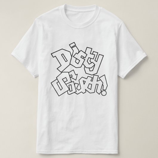 T-shirt Dirty Roi Sud de l'Hip hop (Design devant)