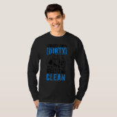 T-shirt Dirty Thoughts Clean Welds  Welders Welding (Devant entier)