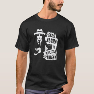 T-shirt Dis Aloha À Mon Petit Ami  Ukulele Guitare
