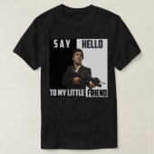 T-shirt Dis bonjour à mon petit ami 1 (Design devant)