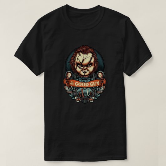 T-shirt Dis bonjour au bon gars (Design devant)