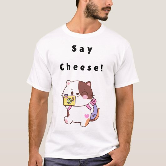 T-shirt Dis Fromage ! (Devant)