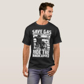 T-shirt Disability Hilarious Handicapped Disabled Wheelcha (Devant entier)