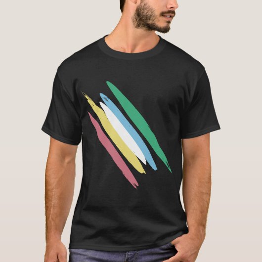 T-shirt Disability Pride Month Of July Awareness Colors (Devant)