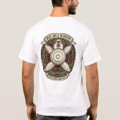 T-shirt Disc Golf Academy Crest (Dos)