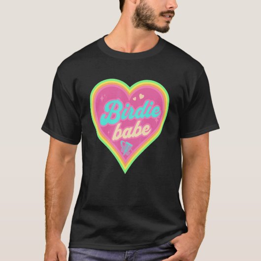 T-shirt Disc Golf   Cute Birdie Babe II (Devant)