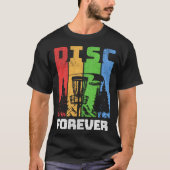 T-shirt Disc Golf Disc Forever (Devant)