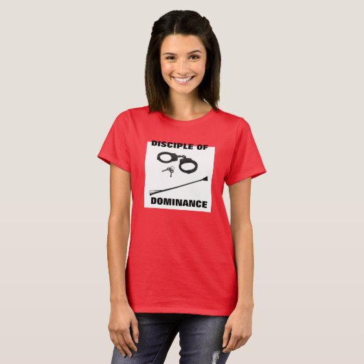 T-SHIRT DISCIPLE DE DOMINANCE (Devant entier)