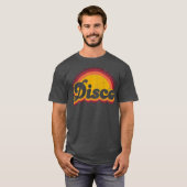 T-shirt Disco 1970s Danse Hippie Design Premium (Devant entier)