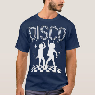 T-shirt Disco Cute Passionate Retro Music Fans Cadeau