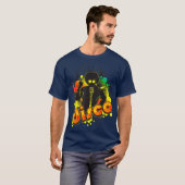 T-shirt Disco Cute Passionate Retro Music Fans Cadeau (Devant entier)