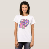 T-shirt Disco Dance Retro Happy New Year Party (Devant entier)