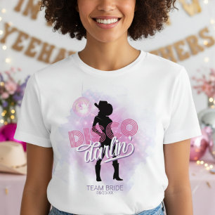 T-shirt Disco Darlin' Équipe de la Mariée ID928