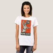 T-shirt Disco Mummy in Action - Classic Pop Art (Devant entier)