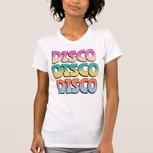 T-shirt Disco Music (Devant)