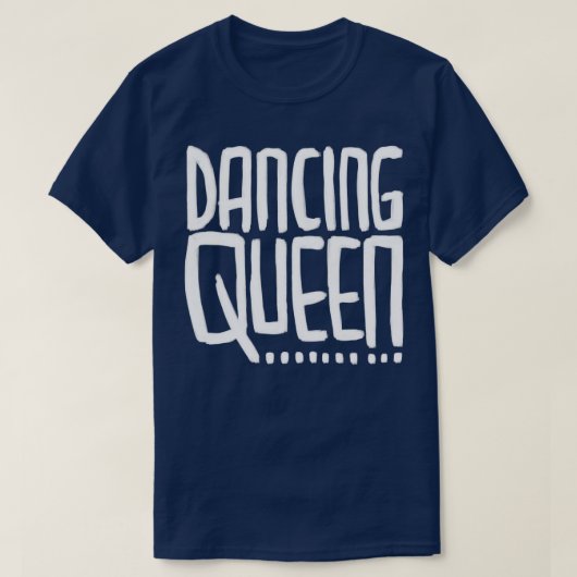 T-shirt Disco Music Dancing Queen (Design devant)