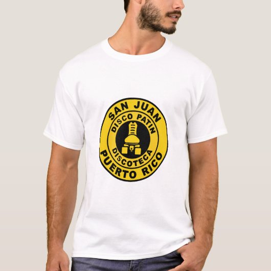 T-shirt Disco Patin (Devant)