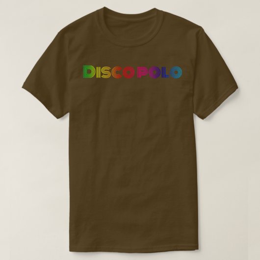 T-shirt Disco polo (Design devant)