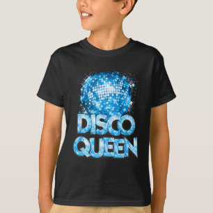 T-shirt Disco Queen - 70's Disco Theme Vintage seventies