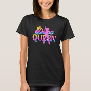 T-shirt Disco Queen Roller les années 70 Costume Pour