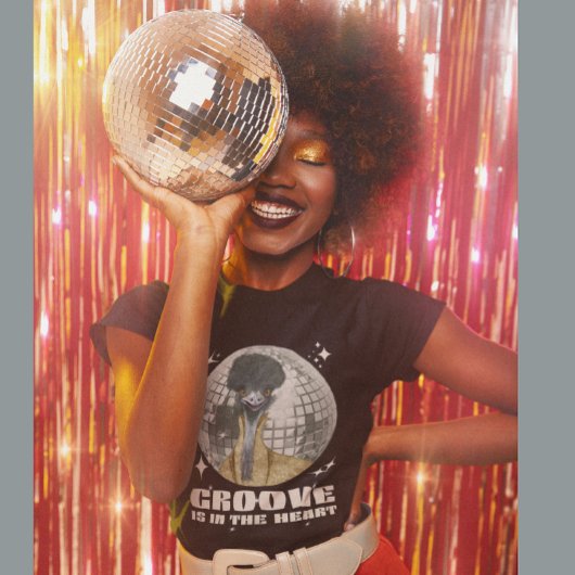 T-shirt Disco super Emu Bird | Groove Est Dans Le Coeur
