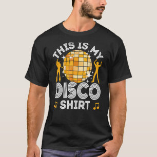 T-shirt Disco Tenue Femmes Hommes les années 70 & 80s Cost