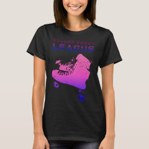 T-shirt Disco Vintages Retro Roll Derby League Cadeau Pull