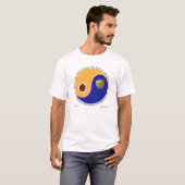 T-shirt Discordian chemises (blanches/naturelles) de Chao (Devant entier)