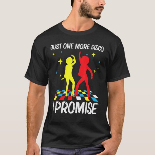 T-shirt Discothèque cool Pour Hommes Femmes les années 70 (Devant)