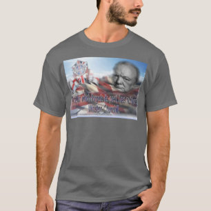T-SHIRT DISCOURS DE CHURCHILL