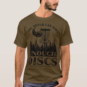T-shirt Discours de golf sur disque Frisbee amusant