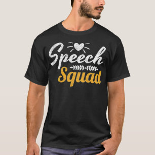 T-shirt Discours Escadron noël hygiéniste dentaire -