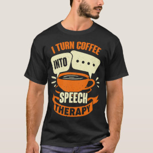 T-shirt Discours Langue Pathologiste Thérapiste SLP Cadeau