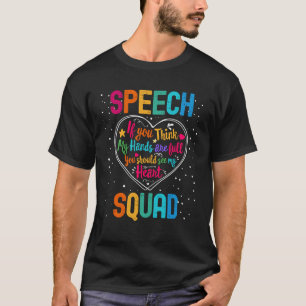 T-shirt Discours Semaine d'appréciation de l'équipe Retour