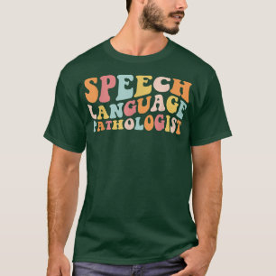 T-shirt Discours super Pathologiste du langage Léopard
