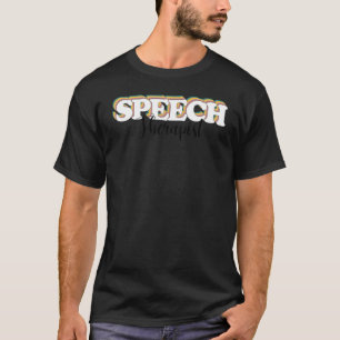 T-shirt Discours Thérapeutique rétro arc-en-ciel Pronciati