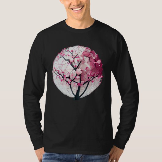 T-shirt Discover the Serenity of Spring with a Cherry Blos (Devant)