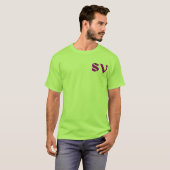T-shirt Discrétion - de base (Devant entier)