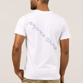 T-shirt discrétion de sycko (Dos)