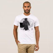 T-shirt discrétion de sycko (Devant entier)