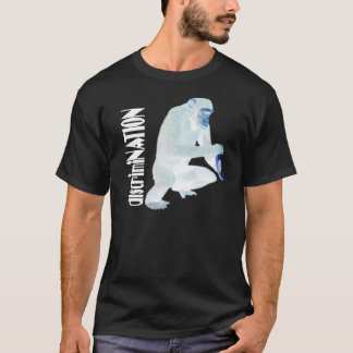 T-shirt discrimination "chimpanzé" (chemise foncée)