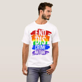 T-SHIRT DISCRIMINATION DE FIN (Devant entier)
