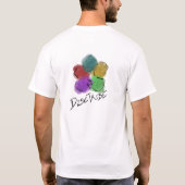 T-shirt DiscTribe Plan Secret Doodle Disk Golf Jersey (Dos)