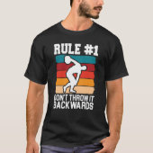 T-shirt Discus Thrower Dont Throw It Backwards Discus Thro (Devant)