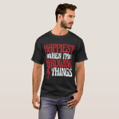 T-shirt Discus Thrower Im Throwing Things Discus Thrower T (Devant entier)