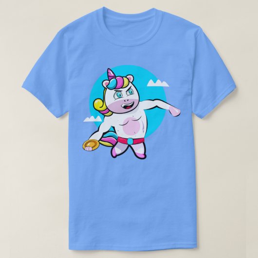 T-shirt Discus Thrower Unicorn 2 (Design devant)